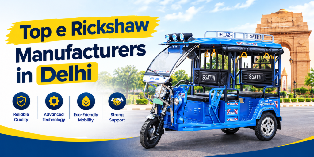 Top 10 E Rickshaw Manufacturers in Delhi